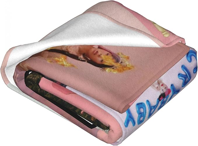 Melanie Merch Martinez Blanket, Melanie Birthday Decorations Martinez Cozy Lightweight Throw for Couch, Sofa, Chair, Bed, Picnic Blanket Gifts for Girl (Melanie Merch Martinez, 50"x40"(Small))