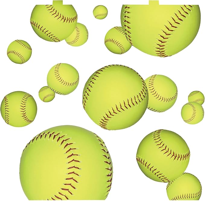 Tervis Softball - All Over Made in USA Double Walled Insulated Tumbler Travel Cup Keeps Drinks Cold & Hot, 24oz Venture Lite Water Bottle, Classic