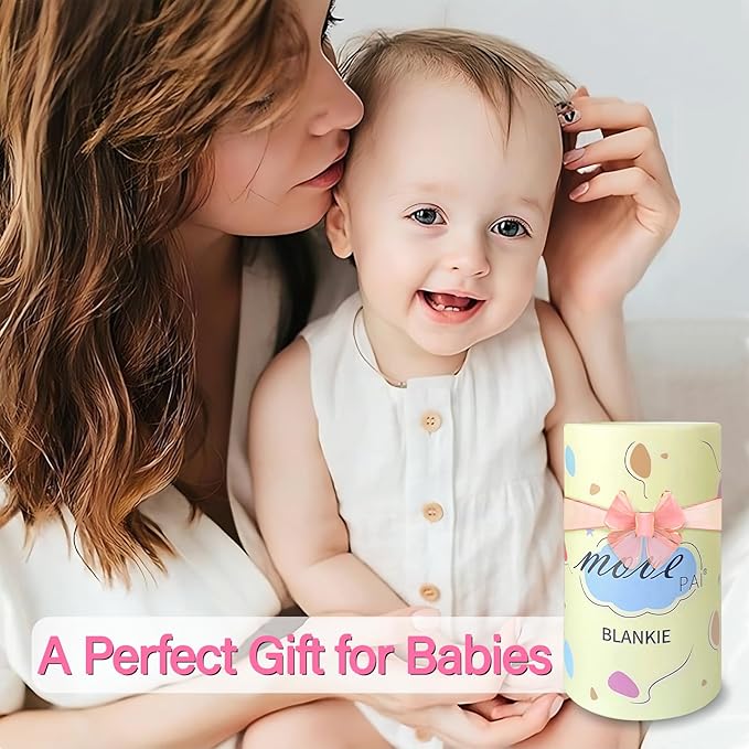 Grey Elephant Baby Security Blanket Loveys for Babies Girls, 16" Soft Baby Lovey Blanket, Baby Snuggle Stuffed Animals Blankie, Baby Girls Gifts for Infant and Toddler