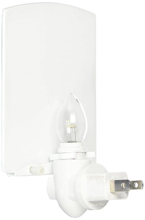 Caroline's Treasures BB7056CNL Marshmellow Face Ceramic Night Light Compact, UL-Certified, Ideal for Bedroom, Bathroom, Nursery, Hallway, Kitchen, 6x4x3, Multicolor