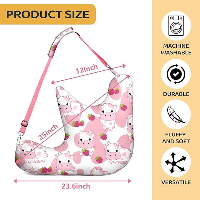 Rotator Cuff Pillow Post Shoulder Surgery Recovery Supplies Pillow,Providing Support for Post-Surgery Shoulder Comfortable Cotton Bag Pillow With an Detachable Design Post Surgery Shoulder Pillow