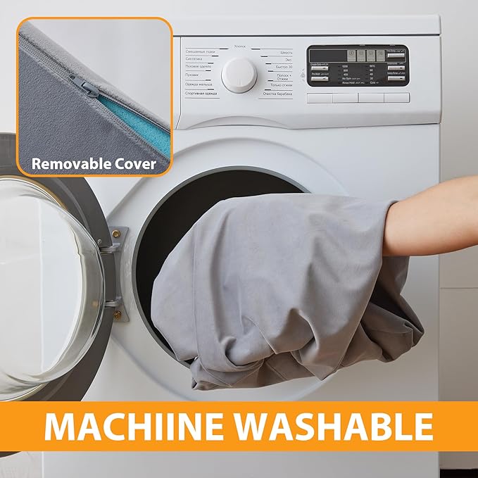 Knee Wedge Pillow, 8" Wedge Pillow for Knee Pain Relief, Premium Memory Foam Knee Pillow for Back Sleeping, Triangle Wedge Pillow for Leg Elevation, Back Pain, Sciatica, Hip Support, Velvet