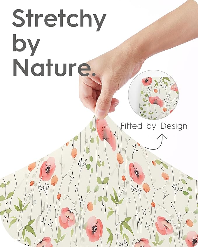 Graco Pack and Play Sheets Fitted, TotBasic Ultra Soft Mini Crib Sheets Boy, Neutral Pack N Play Mattress Sheets Hypoallergenic and Soothing, Premium Jersey Playrad Sheets, 2 Pack