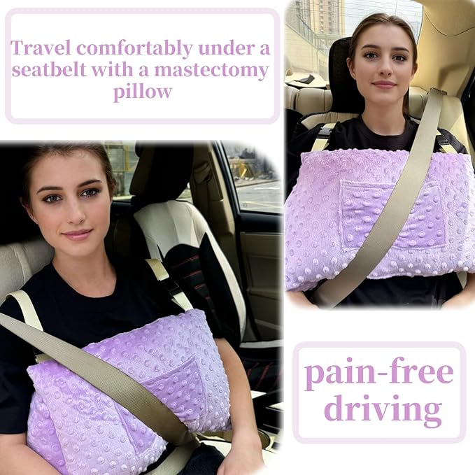 Mastectomy Pillow-Post Surgery Pillow, Breast Pillow, Heart Surgery, Breast Augmentation and Breast Reduction Recovery Supplies, Breast Cancer Pillow.