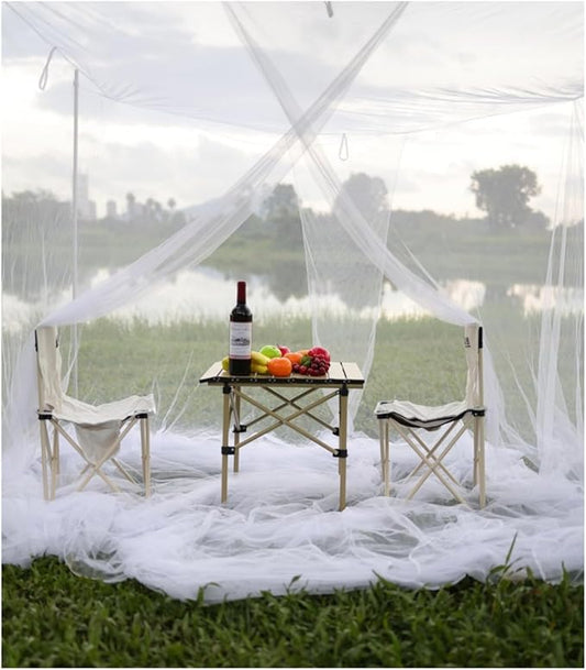 Mosquito net for Bed 86.6-78.7-78.7 in, Double Door Suitable for Double Beds, Square Mosquito net