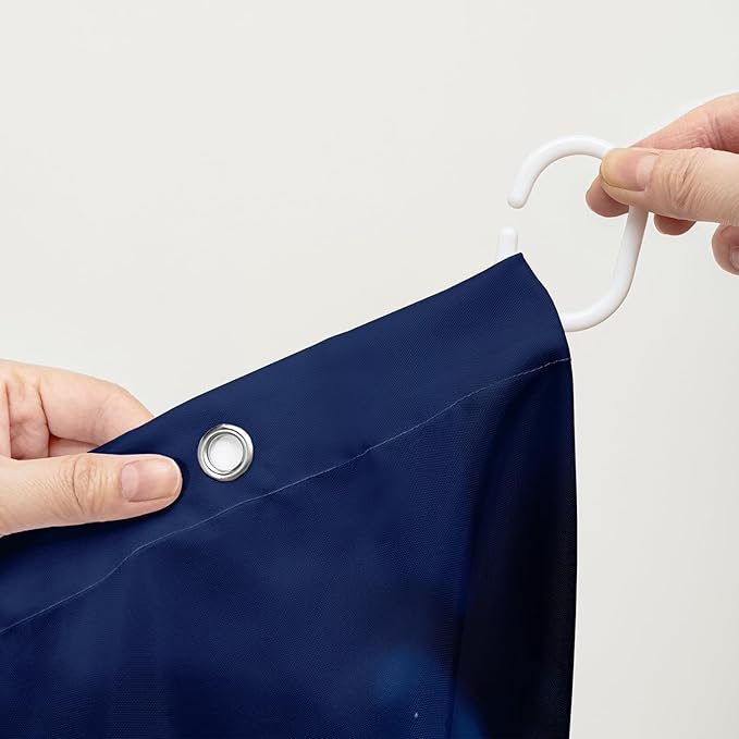 AILONEN Cartoon Frog Shower Curtain,Magic Mushroom Waterproof Fabric Bath Curtain for Kids Girls,Boho Style Tropical Amphibian Shower Curtain Set for Bathroom, 72" W*72" H