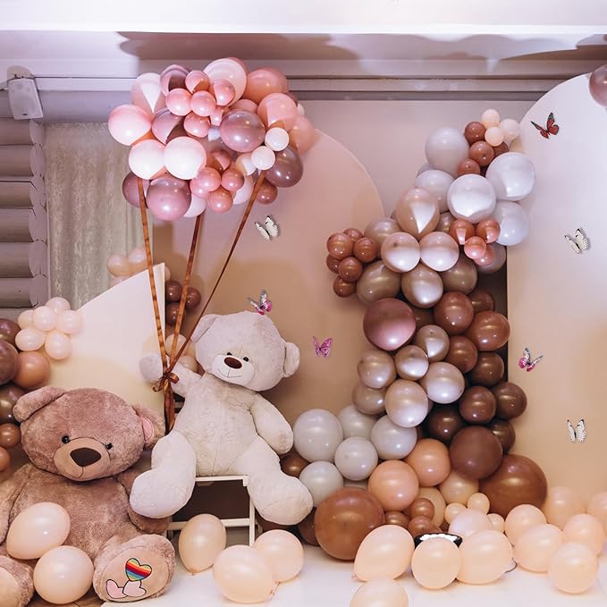 uxcell 120Pcs 3D Beautiful Butterfly Removable DIY Wall Stickers for Bedroom Living Room TV Background Decorations, Pink