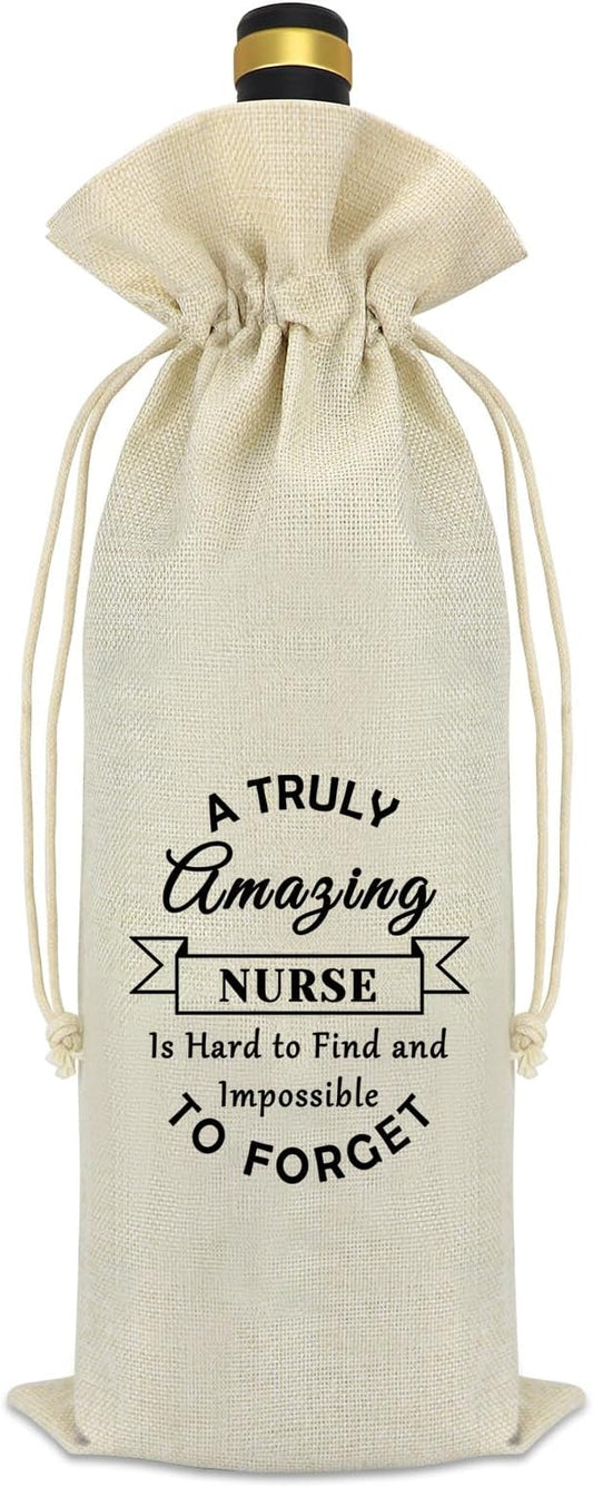 Nurse Appreciation Gifts Thank You Gift for Nurse Wine Bag Nurses Week Gifts Nursing Graduation Gift Nurse Practitioner Gifts Medical Assistant Gifts Christmas Thanksgiving Birthday Gifts for Nurse