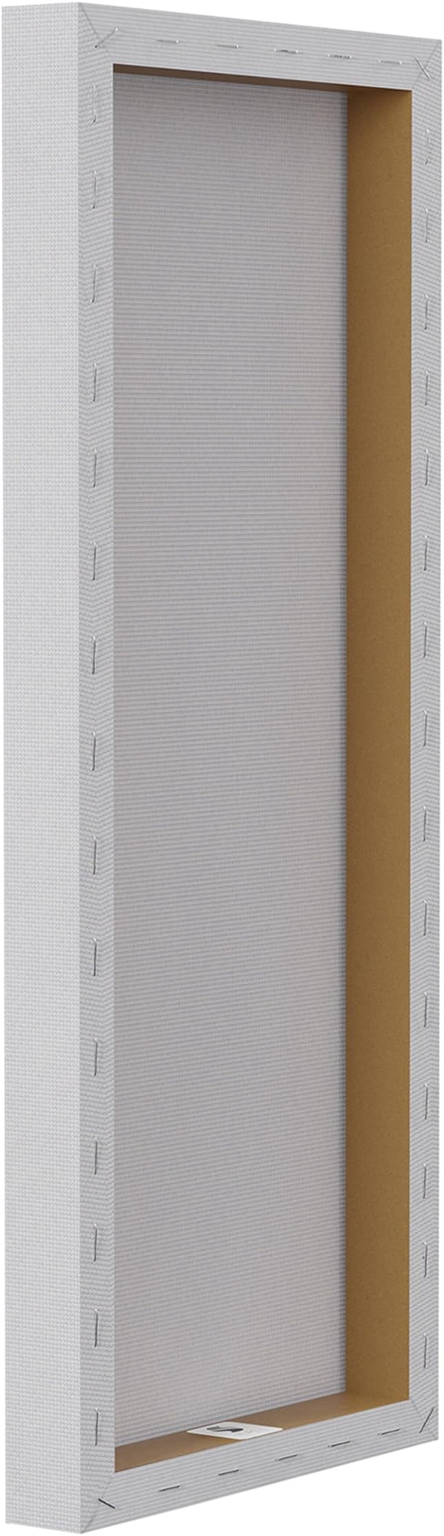 Stupell Industries Female Goose on Vegetable Jar Charming Kitchen, Design by Karen Weber Fine Canvas Wall Art, 13x30, Beige