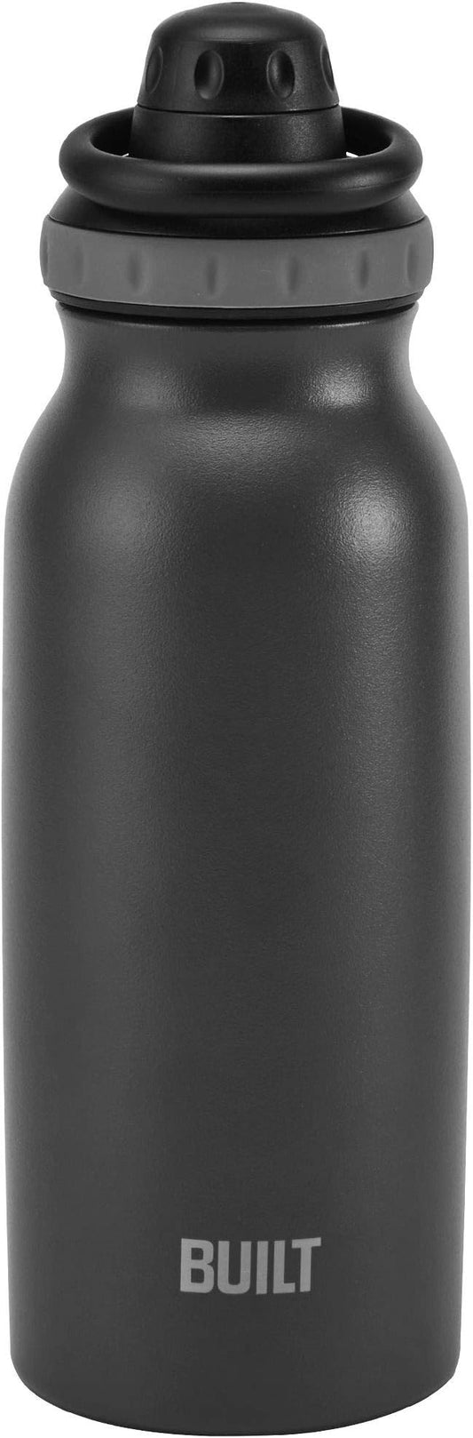BUILT 32 Ounce Prospect Double Wall Stainless Steel Bottle Charcoal 5253183