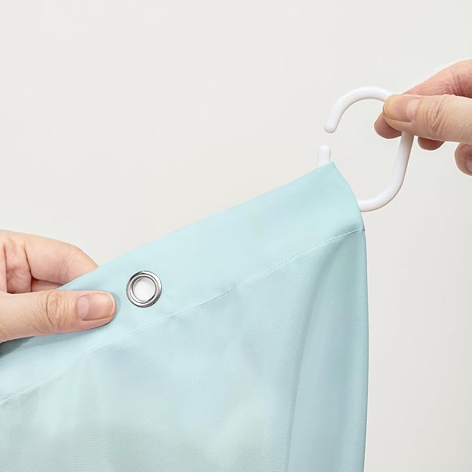 AILONEN Cartoon Sea Turtle Shower Curtain,Kawaii Ocean Sea Turtle Bath Curtain Set for Kids Girls,Ocean Flowers Bathroom Curtains,Watercolor Blue Shower Curtains for Bathroom, 60" W*72" H