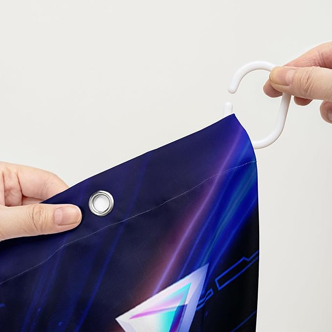 AILONEN 3D Cat Shower Curtain,Cute Kitten Shower Curtain Set for Kids Boys Girls,Cat Lovers Animal Shower Curtain for Bathroom,Rose with Butterfly Bath Curtain with Hooks,48" W*72" H