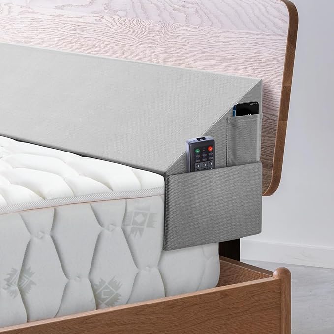 Bed Wedge Pillow for Headboard Gap Filler(40"x6"x10") Twin Size Mattress Gap Filler(0-8") Bed Wedge for Headboard Gap Between Your Headboard and Mattress