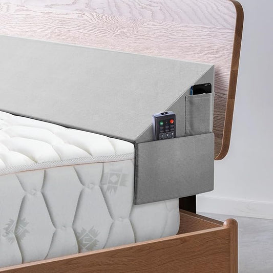 Bed Wedge Pillow for Headboard Gap Filler(40"x6"x10") Twin Size Mattress Gap Filler(0-8") Bed Wedge for Headboard Gap Between Your Headboard and Mattress