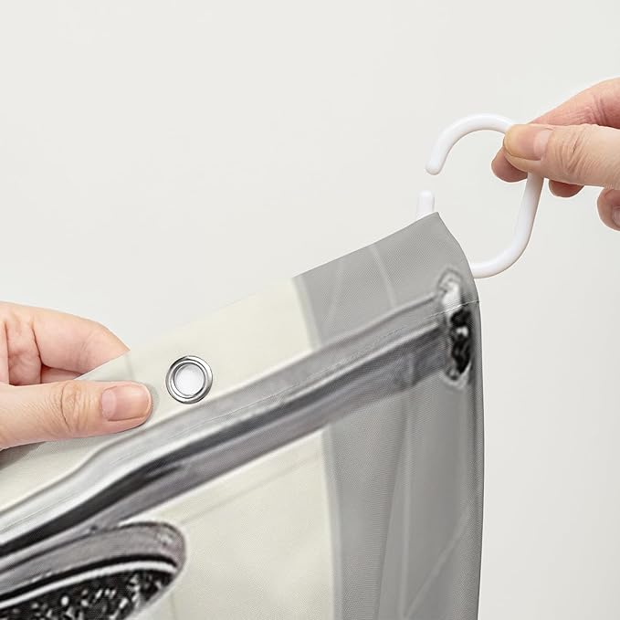 AILONEN Cartoon Dinosaur Shower Curtain for Kids Boys,Funny Singing Dinosaur Waterproof Fabric Shower Curtain for Bathroom,Lovely Red Dinosaur Shower Curtain Set with Hooks,72" W*72" H