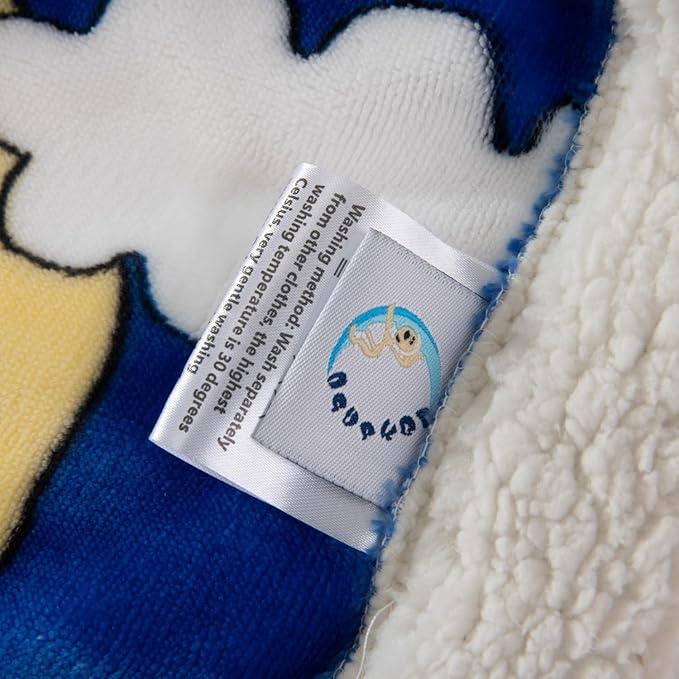 COSUSKET Castle Throw Blanket, Kids Super Soft Fuzzy Plush Sherpa Furry Fleece Throw Blanket 50 x 60 Inches Boys Girls Gifts