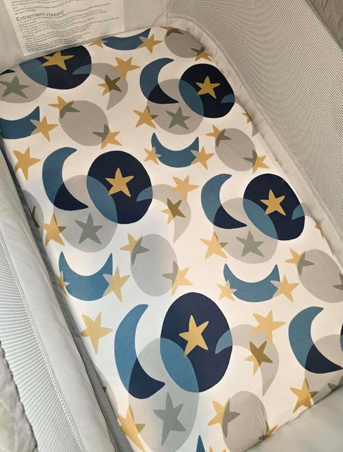 Halo Bassinest Fitted Sheets, TotAha Buttery Soft Universal Bassinet Sheets Neutral Bedside Bassinet Sheet For Girls Boys Compatible With Halo, Baby Delight, Koola, Chicco Lullago, Mika Micky Mattress
