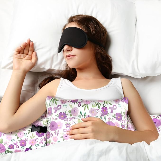 Mastectomy Pillow - Post Surgery Pillow, Breast Pillow for Sleeping After Heart Surgery, Lumpectomy Pillow, Breast Reduction & Augmentation Pillow Double Mastectomy Gifts for Women