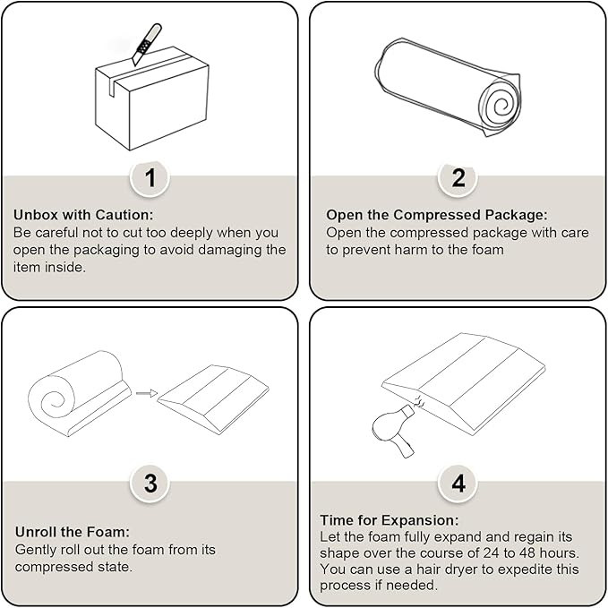 Bed Filler for Headboard, Suitable for Gap 1-2" of King Queen Twin Bed, 78.7'' Long Wedge Sleeping Pillow, Foam Bed Mattress Gap Filler