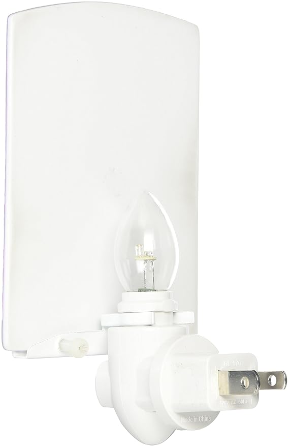 Caroline's Treasures BB7002CNL Little Monster Grape Gordo Ceramic Night Light Compact, UL-Certified, Ideal for Bedroom, Bathroom, Nursery, Hallway, Kitchen, 6x4x3, Multicolor