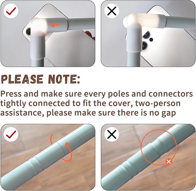 Twin Size Bed Tents Canopy - Large Sleeping Tents Indoor for Privacy Space, Portable Big Space Floor Bed Tents for Kids/Adult， 75"x 39"x57" H, Dimension Updated