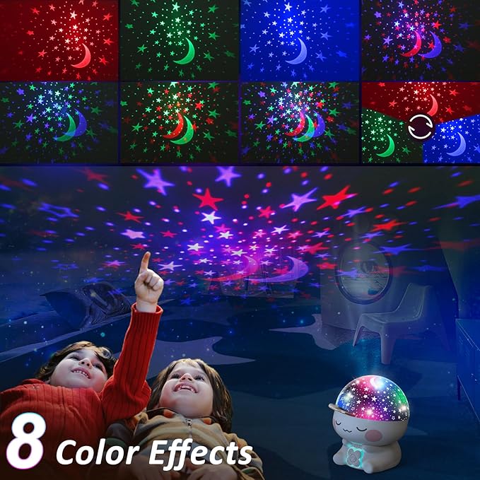 Star Night Light Projector for Kids,Star Projection Kids Toys for 1-12 Year Old Girls Boys,Gifts for Baby Kids Toddler Teens,Christmas Holiday Birthday Party Decorations for Girls Room Bedroom