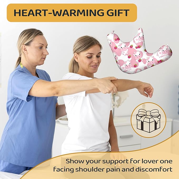 Rotator Cuff Pillow Post Shoulder Surgery Recovery Supplies Pillow,Providing Support for Post-Surgery Shoulder Comfortable Cotton Bag Pillow With an Detachable Design Post Surgery Shoulder Pillow