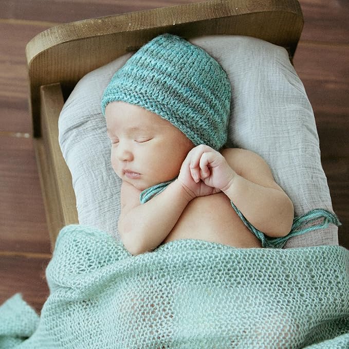 Muslin Bassinet Fitted Sheets, 2 Pack for Baby Boy and Girl, Soft Breathable Baby Pad/Mattress Sheet, Fit for Hourglass Oval and Rectangle Bassinet Mattress (Bright Colors, Bassinet Sheets 2 Pack)