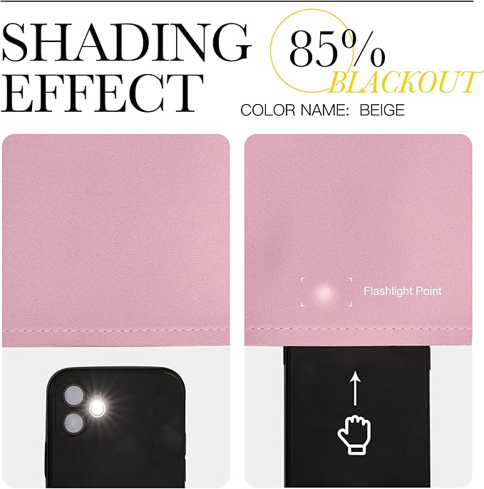 NICETOWN Room Darkening Curtains 63" Long Set of 2 for Bedroom, Rouge Pink Nursery Essential Thermal Insulated Solid Grommet Top Blackout Curtains/Drapes (1 Pair, 42 inches Wide)