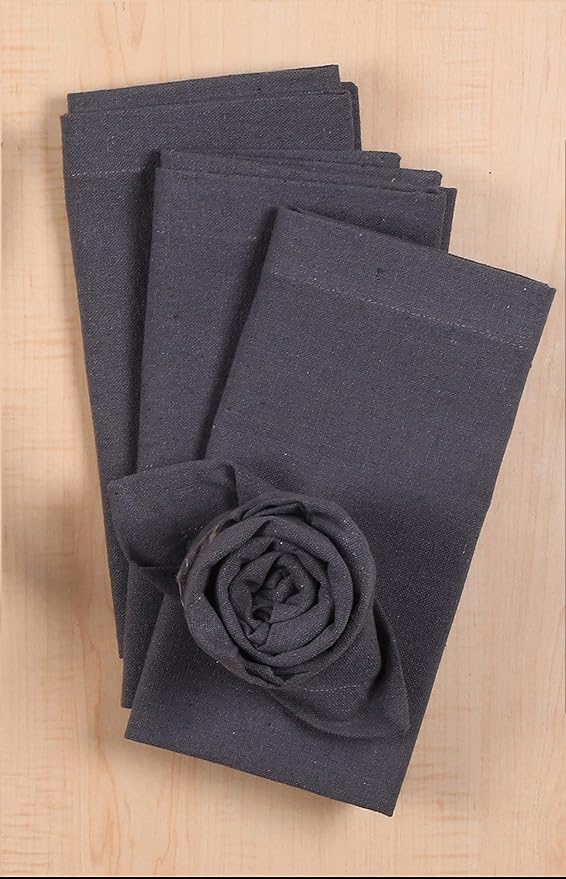 Cloth Napkins,Cotton Napkins,Dinner Napkins Cloth,Dinner Napkins,Cloth Napkins Set of 12 Cotton,Napkins Cloth,Cloth Napkins cotton,Cotton Dinner Napkins,Machine Washable Dinner Napkin 18x18 Charcoal