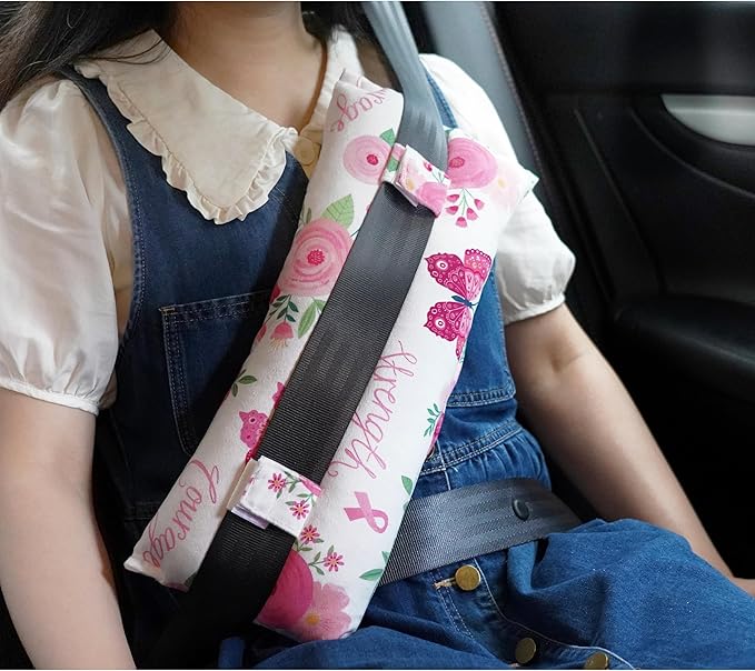 Mastectomy Pillow, Hysterectomy Pillow, Post Heart Surgery Seatbelt Pillow, C Section Recovery Pillow, Port Pillow for Chemo Patients, Pacemaker Seatbelt Protection, Breast Cancer Gifts for Women