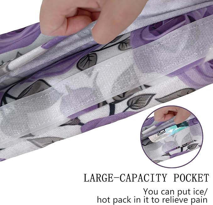 Mastectomy Pillow, Hysterectomy Pillow, Post Heart Surgery Seatbelt Pillow, C Section Recovery Pillow, Port Pillow for Chemo Patients, Pacemaker Seatbelt Protection, Breast Cancer Gifts for Women