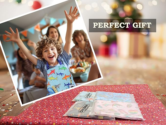 Kids Apron - cooking, gardening, artist, painting, cleaning, baking, pottery, chef, kitchen - gift boys, girls