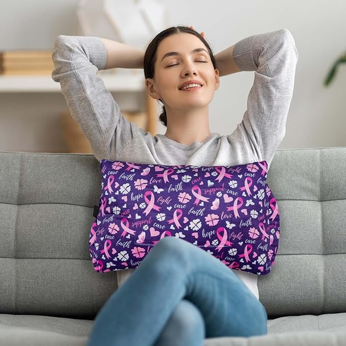 Mastectomy Pillow - Post Surgery Pillow, Breast Pillow for Sleeping After Heart Surgery, Lumpectomy Pillow, Breast Reduction & Augmentation Pillow Double Mastectomy Gifts for Women