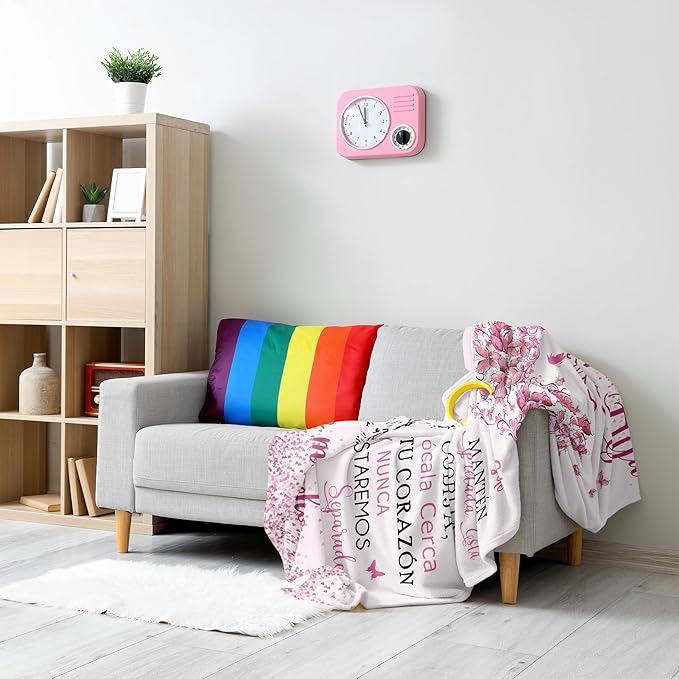 Regalo para Mi Hija, Daughter Gifts from Mom Unique, Regalo de Graduación/Cumpleaños para Hija, Gifts for Daughter in Spanish, Daughter Birthday Gifts, Grown Daughter Gifts Blanket 60"x50"