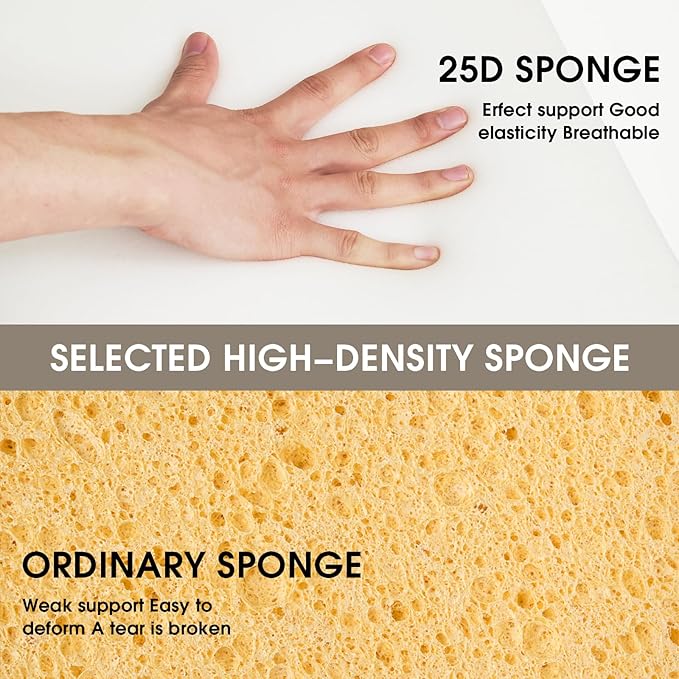 Wedge Pillow Headboard/ king size bed wedge pillow gap filler/headboard (76"x10"x6"), Bolster Bed Mattress Wedge Pillow for Sleeping, Headboard Pillow for Gap (0-8")Between Bed and Wall, Dark Grey