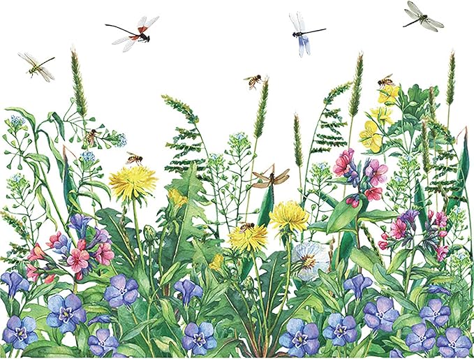 Green Plant Wall Stickers, Tropical Rainforest Monstera Leaf Decal Natural Palm Leaves Nordic Green Leaf Plants Banana Leaf Bird Wall Mural Bedroom Living Room Office Decoration Wallpaper… (plant2)