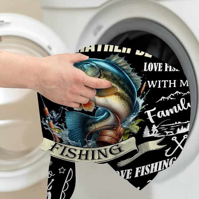 Fish Blanket,Fishing Gifts for Men,Fishing Lovers Blanket Gift,Fathers Day Fishing Gifts for Men,Gifts for Fisherman,Dad,Boys,Birthday Gifts for Men Who Love Fishing Throw Blankets,Teens Size-50"x60"