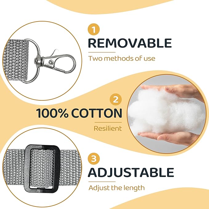 Rotator Cuff Pillow Post Shoulder Surgery Recovery Supplies Pillow,Providing Support for Post-Surgery Shoulder Comfortable Cotton Bag Pillow With an Detachable Design Post Surgery Shoulder Pillow