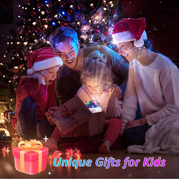 Star Night Light Projector for Kids,Star Projection Kids Toys for 1-12 Year Old Girls Boys,Gifts for Baby Kids Toddler Teens,Christmas Holiday Birthday Party Decorations for Girls Room Bedroom