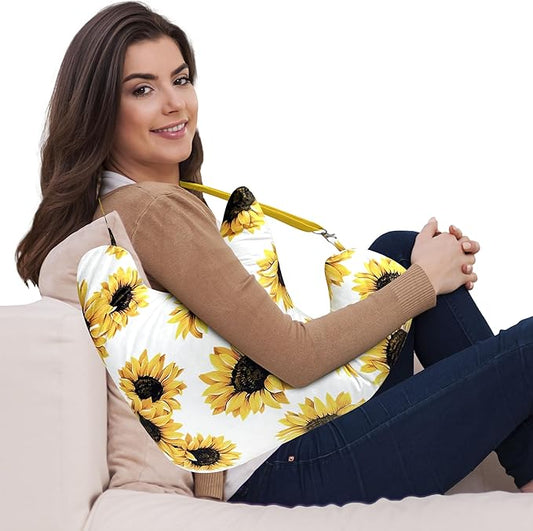 Rotator Cuff Pillow Post Shoulder Surgery Recovery Supplies Pillow,Providing Support for Post-Surgery Shoulder Comfortable Cotton Bag Pillow With an Detachable Design Post Surgery Shoulder Pillow