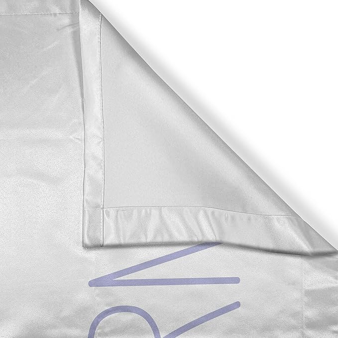 Ambesonne Unicorn Cat Kitchen Curtains, Pink Cat a Horn and Funny Expression Lying Caticorn Cartoon Mascot, Window Drapes 2 Panel Set for Kitchen Cafe Decor, 55" x 39", White Lilac