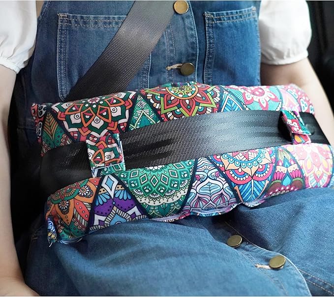 Mastectomy Pillow, Hysterectomy Pillow, Post Heart Surgery Seatbelt Pillow, C Section Recovery Pillow, Port Pillow for Chemo Patients, Pacemaker Seatbelt Protection, Breast Cancer Gifts for Women