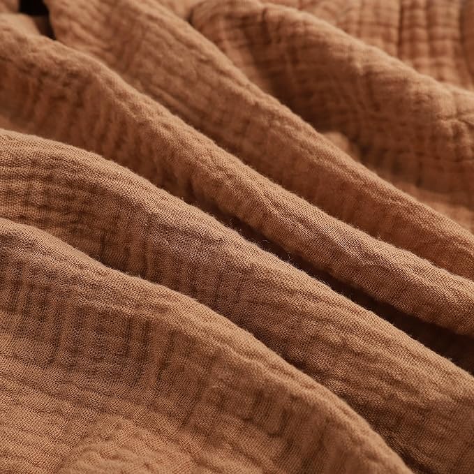 Muslin Bassinet Sheets 29"x 14" for Chicco LullaGo Anywhere, Baby Bjorn Cradle and Other Same Size Mattress Pad, Snuggly Soft 100% Cotton 2 Pack, Natural and Rainbow