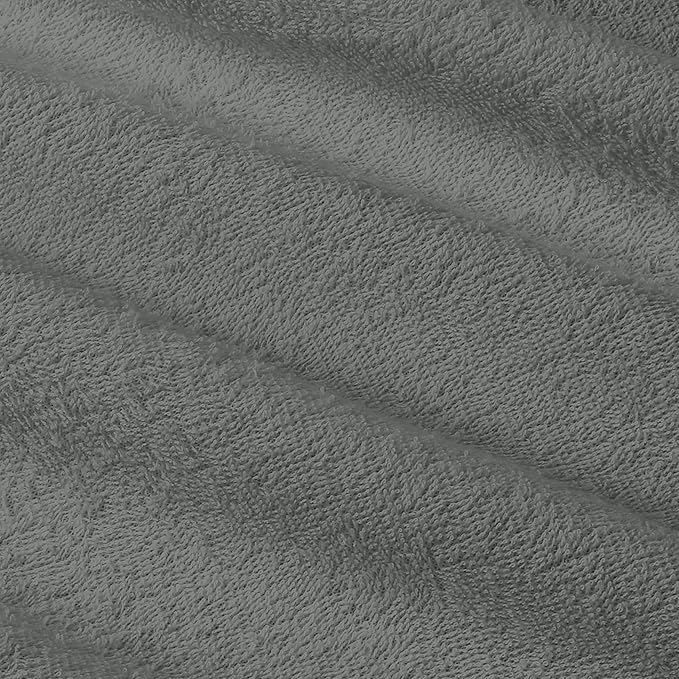 Utopia Bedding Waterproof Mattress Protector Crib Size, Premium Terry Mattress Cover 200 GSM, Breathable, Fitted Style with Stretchable Pockets (Gray)